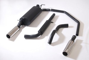 Friedrich Motorsport Gr.A Duplexanlage f�r VW Golf IV, 1.4l 16V 55kW / 1.6l 74/75kW / 1.6l 16V 77kW / 1.6l FSI 81kW / 1.9l SDI 50kW / 1.9l TDI 66/74/81/85/96kW / 2.0l 85kW / 2.3l V5 125kW