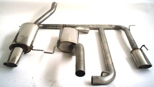 Friedrich Motorsport Gr.A Duplexanlage f�r VW Passat CC, 1.8l TSI 118kW / 2.0l TSI 147kW / 2.0l TDI 100/103/105/125kW