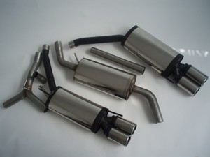 Friedrich Motorsport Gr.A Duplexanlage fr VW T4 Bus, 1.9l D 44kW / 1.9l TD 50kW / 2.0l 62kW / 2.4l D 55/57kW / 2.5l 81/85kW / 2.5l TDI 65/75/111kW 2.8l VR6 103/150kW