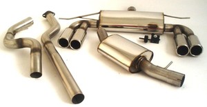 Friedrich Motorsport Gr.A Duplexanlage f�r VW Tiguan Frontantrieb, 1.4l TSI 110kW / 2.0l TSI 125/147kW / 2.0l TDI 103/125kW