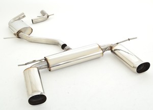 Friedrich Motorsport Gr.A Duplexanlage f�r VW Touran, 1.2l TSI 77kW / 1.6l 75kW / 1.6l FSI 85kW / 1.6l TDI 66/77kW / 1.9l TDI 66/74/77kW / 2.0l EcoFuel 80kW / 2.0l FSI 110kW / 2.0l TDI 100/103/125kW