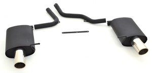 Friedrich Motorsport Duplex-Sportendschalld�mpfer f�r Audi A4 B6 (8E/8H) Frontantrieb, 1.8l Turbo 110/120/140kW / 2.4l V6 125kW / 2.5l TDI 114/120/132kW3.0l V6 162kW