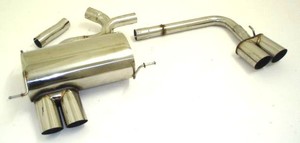 Friedrich Motorsport Duplex-Sportendschalld�mpfer f�r BMW 1er E81 / E87, 118d 90/105kW / 120d 120/130kW