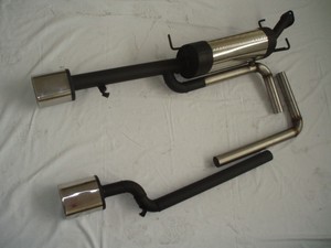 Friedrich Motorsport Duplex-Sportendschalld�mpfer f�r Chevrolet/Daewoo Aveo, 1.2l 62kW / 1.4l 74kW