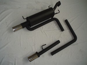 Friedrich Motorsport Duplex-Sportendschalld�mpfer f�r Chevrolet/Daewoo Kalos, 1.2l 53kW / 1.4l 16V 61/69kW