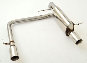 Friedrich Motorsport Duplex-Sportendschalld�mpfer f�r Ford Fiesta JA8, 1.4l TDCI 51kW / 1.6l TDCI 55/66/70kW