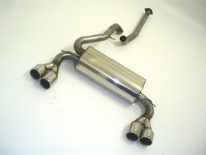 Friedrich Motorsport Duplex-Sportendschalld�mpfer f�r Ford Kuga, 2.0l TDCI 100/103/120kW