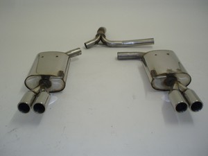 Friedrich Motorsport Duplex-Sportendschalld�mpfer f�r Ford Mondeo (BA7), 2.5l Turbo 162kW