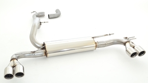 Friedrich Motorsport Duplex-Sportendschalld�mpfer f�r Mazda 3 (BK), 1.4l MZR 62kW / 1.6l MZR 77kW / 1.6l MZ-CD 80/81kW / 2.0l MZR 110kW / 2.0l MZ-CD 105kW