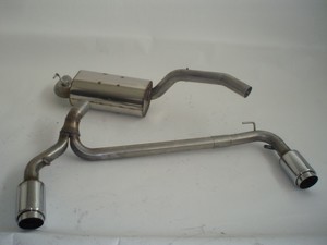 Friedrich Motorsport Duplex-Sportendschalld�mpfer f�r Mazda 3 (BL), 1.6l MZR 77kW / 1.6l MZ-CD 80/85kW