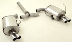 Friedrich Motorsport Duplex-Sportendschalld�mpfer f�r Mini R53 Cooper S, 1.6l Kompressor 120kW