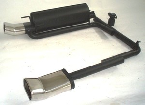 Friedrich Motorsport Duplex-Sportendschalld�mpfer f�r Opel Astra G, 1.6l 55/62kW / 1.6l 16V 74/76kW / 1.7l TD 50kW / 1.7l DTI 55kW / 1.7l CDTI 59kW / 1.8l 16V 85/92kW / 2.0l 16V 100kW 2.0l DI 60kW / 2.0l DTI 74kW / 2.2l 16V 108kW / 2.2l D