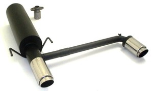 Friedrich Motorsport Duplex-Sportendschalld�mpfer f�r Opel Astra G, 1.6l 55/62kW / 1.6l 16V 74/76kW / 1.7l TD 50kW / 1.7l DTI 55kW / 1.7l CDTI 59kW / 1.8l 16V 85/92kW / 2.0l 16V 100kW 2.0l DI 60kW / 2.0l DTI 74kW / 2.2l 16V 108kW / 2.2l D