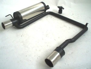 Friedrich Motorsport Duplex-Sportendschalld�mpfer f�r Opel Astra G, 2.0l 16V Turbo 147kW