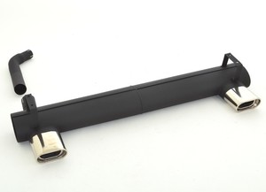 Friedrich Motorsport Duplex-Sportendschalld�mpfer f�r Opel Calibra, 2.0l 85kW / 2.0l 16V 110kW (Frontantrieb bis Bj. 92)