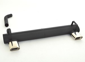 Friedrich Motorsport Duplex-Sportendschalld�mpfer f�r Opel Calibra, 2.0l 16V 100kW / 2.0l 16V 110kW (Frontantrieb ab Bj. 93) / 2.5l V6 125kW