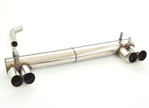 Friedrich Motorsport Duplex-Sportendschalld�mpfer f�r Opel Calibra, 2.0l 85kW / 2.0l 16V 110kW (Frontantrieb bis Bj. 92)