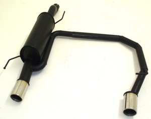 Friedrich Motorsport Duplex-Sportendschalld�mpfer f�r Opel Corsa D GSI, 1.6l Turbo 110kW