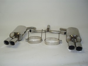 Friedrich Motorsport Duplex-Sportendschalld�mpfer f�r Opel Vectra C, 1.6l 16V 77kW / 1.8l 16V 90/103kW / 1.9l CDTI 74/88/110kW / 2.0l DTI 74kW / 2.2l 16V 108kW / 2.2l DTI 92kW