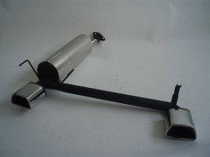 Friedrich Motorsport Duplex-Sportendschalld�mpfer f�r Opel Zafira A, 1.6l 16V 74kW / 1.8l 16V 85/92kW / 2.0 DI 60kW / 2.0l DTI 74kW / 2.2l 16V 108kW / 2.2l DTI 92kW