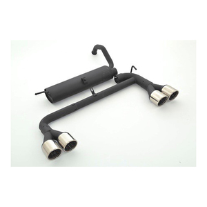 Friedrich Motorsport Duplex-Sportendschalld�mpfer f�r Peugeot 107, 1.0l 12V 50kW / 1.4l HDI 40kW