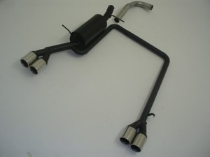 Friedrich Motorsport Duplex-Sportendschalld�mpfer f�r Skoda Fabia, 1.2l 47kW / 1.4l 50kW / 1.4l 16V 55/74kW / 1.4l TDI 55kW / 1.9l SDI 47kW / 1.9l TDI 74kW / 2.0l 85kW