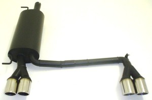 Friedrich Motorsport Duplex-Sportendschalld�mpfer f�r VW Passat 3BG, 1.6l 75kW / 1.8l Turbo 110kW / 1.9l TDI 74/96kW / 2.0l 96kW / 2.0l TDI 100kW / 2.3l V5 125kW / 2.5l V6 TDI 110/120kW