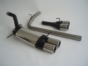 Friedrich Motorsport Duplex-Sportendschalld�mpfer f�r VW Passat 3C, 1.4l TSI 90/110kW / 1.6l 75kW / 1.6l FSI 85kW / 1.6l TDI 77kW / 1.8l TSI 118kW / 1.9l TDI 77kW / 2.0l FSI 110kW / 2.0l TSI 147kW / 2.0l TDI 81/90/100/103/105/125kW