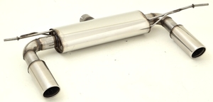 Friedrich Motorsport Duplex-Sportendschalld�mpfer f�r VW Scirocco III, 1.4l TSI 90/118kW / 2.0l TSI 147/155kW / 2.0l TDI 103/125kW