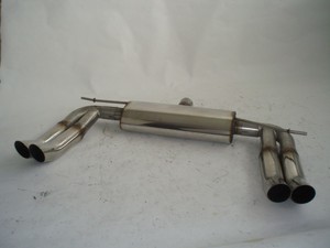 Friedrich Motorsport Duplex-Sportendschalld�mpfer f�r VW Touran, 1.2l TSI 77kW / 1.6l 75kW / 1.6l FSI 85kW / 1.6l TDI 66/77kW / 1.9l TDI 66/74/77kW / 2.0l EcoFuel 80kW / 2.0l FSI 110kW / 2.0l TDI 100/103/125kW