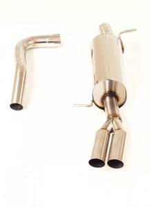 Friedrich Motorsport Sportendschalld�mpfer f�r Audi A1, 1.2l TFSI 63kW / 1.6l TDI 66/77kW