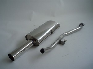 Friedrich Motorsport Sportendschalld�mpfer f�r BMW E30, 316i 73kW / 318i 83kW