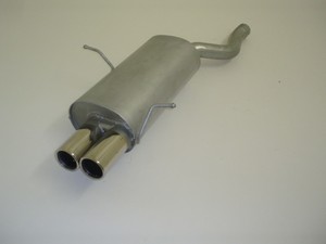 Friedrich Motorsport Sportendschalld�mpfer f�r BMW E46, 316i 77/85kW / 318i 85/87/100/105/110kW