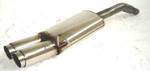 Friedrich Motorsport Sportendschalld�mpfer f�r Ford Fiesta JH1/JD3, 1.25l 16V 51/55kW / 1.3l 44/51kW / 1.4l 59kW / 1.4l TDCI 50kW / 1.6l 16V 74kW / 1.6l TDCI 66kW