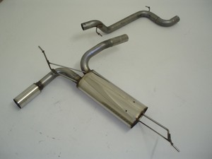 Friedrich Motorsport Sportendschalld�mpfer f�r Ford Focus II DA3/DB3, 1.4l 16V 59kW / 1.6l 16V 74/85kW / 1.6l TDCI 66/80kW / 1.8l 16V 92kW / 1.8l TDCI 85kW / 2.0l 16V 107kW / 2.0l TDCI 100kW