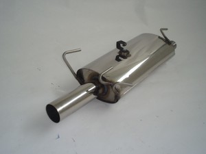 Friedrich Motorsport Sportendschalld�mpfer f�r Opel Kadett E, 1.3l 44/55kW / 1.4l 44kW / 1.6l 55/66kW / 1.8l 62/66/82kW / 2.0l 85/96kW (C20NE/20SEH)