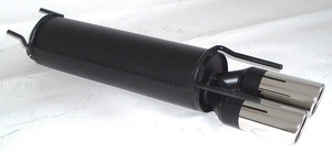 Friedrich Motorsport Sportendschalld�mpfer f�r Opel Omega B, 2.0l DTI 16V 74kW / 2.2l DTI 88kW / 2.5l TD 96kW / 2.5l 24V 110kW