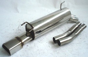 Friedrich Motorsport Sportendschalld�mpfer f�r Opel Omega B, 2.2l 16V 106kW