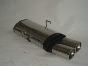 Friedrich Motorsport Sportendschalld�mpfer f�r Peugeot 106, 1.4l 55/69kW