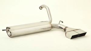 Friedrich Motorsport Sportendschalld�mpfer f�r Peugeot 107, 1.0l 12V 50kW / 1.4l HDI 40kW