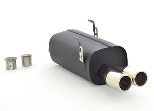 Friedrich Motorsport Sportendschalld�mpfer f�r Peugeot 206, 1.1l 44kW / 1.4l 55/65kW / 1.6l 66kW / 1.6l 16V 80kW