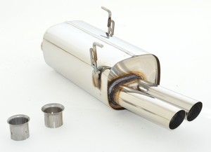 Friedrich Motorsport Sportendschalld�mpfer f�r Peugeot 206 CC, 1.6l 16V 80kW