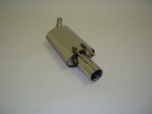 Friedrich Motorsport Sportendschalld�mpfer f�r Renault Twingo, 1.2l 43/44kW / 1.2l 16V 55kW / 1.3l 40kW