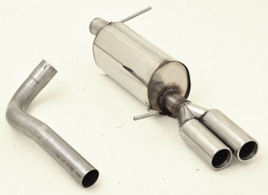 Friedrich Motorsport Sportendschalld�mpfer f�r Skoda Fabia II RS (5J), 1.4l TSI 132kW