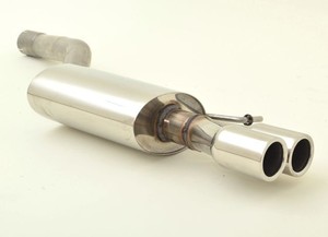 Friedrich Motorsport Sportendschalld�mpfer f�r Skoda Octavia 1Z, 1.2 TSI 77kW / 1.4l 16V 55/59kW / 1.6l 75kW / 1.6l 16V 85kW / 1.8l TSI 118kW / 1.9l TDI 77kW / 2.0l FSI 110kW / 2.0l TDI 103kW