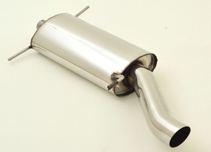 Friedrich Motorsport Sportendschalld�mpfer f�r VW Golf I Cabrio, 1.3l 40kW / 1.6l 51/53/55/81kW / 1.8l 66/70/72/82kW