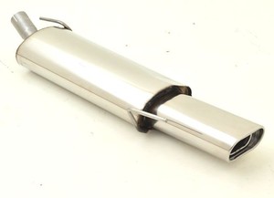 Friedrich Motorsport Sportendschalld�mpfer f�r VW Golf IV Cabrio, 1.6l 74kW / 1.8l 66kW / 1.9l D 47kW / 1.9l SDI 47kW / 1.9l TD 55kW / 1.9l TDI 66/81kW / 2.0l 85kW