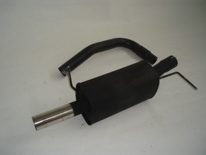 Friedrich Motorsport Sportendschalld�mpfer f�r VW Polo 9N / 9N2, 1.2l 40/47kW / 1.4l 16V 55/74kW / 1.4l FSI 63kW / 1.4l TDI 55kW / 1.9l SDI 47kW / 1.9l TDI 74/96kW