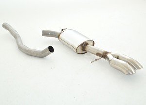 Friedrich Motorsport Sportendschalld�mpfer f�r VW T5 Bus, 1.9l TDI 62/63/75/77kW / 2.0l 85kW / 2.5l TDI 96/128kW / 3.2l 173kW