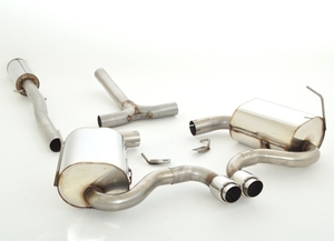 Friedrich Motorsport Gr.A Anlage mittig f�r Mini R53 Cooper S, 1.6l Kompressor 120kW